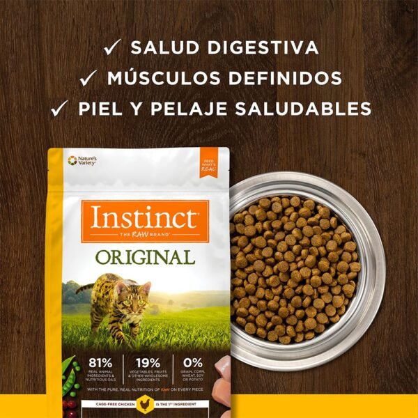 Instinct Original Pollo para gatos | Nutrición natural y sin granos - Image 5