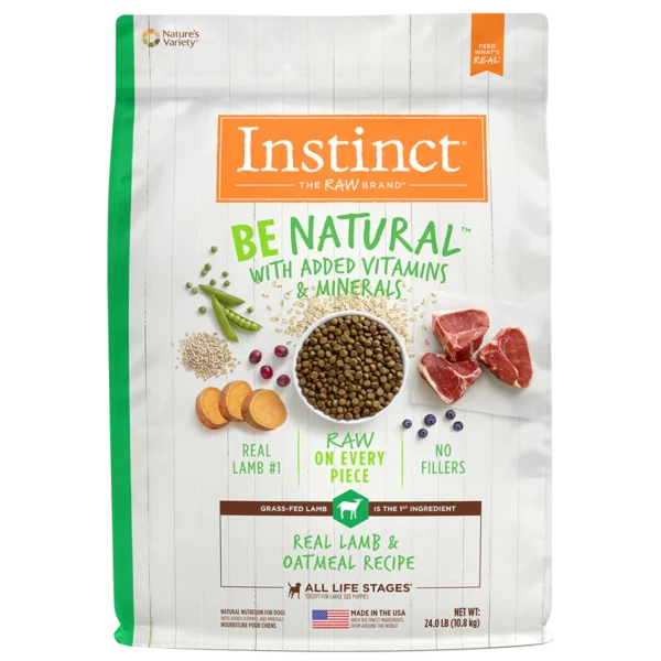 Instinct Be Natural Cordero para perros