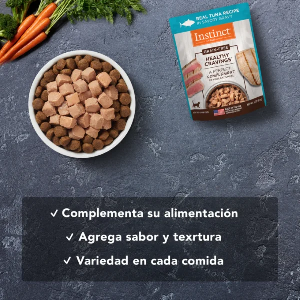 Instinct Healthy Cravings de Atún para gato | Sobre húmedo 85 g - Image 6