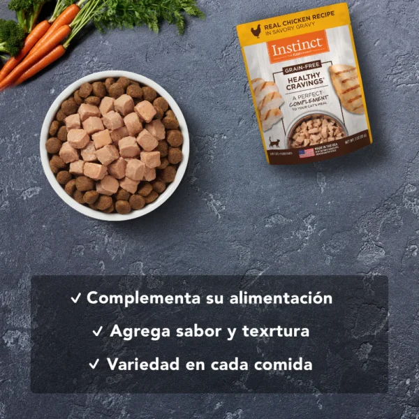 Instinct Healthy Cravings Pollo para Gato 85g | Snack húmedo natural - Image 7