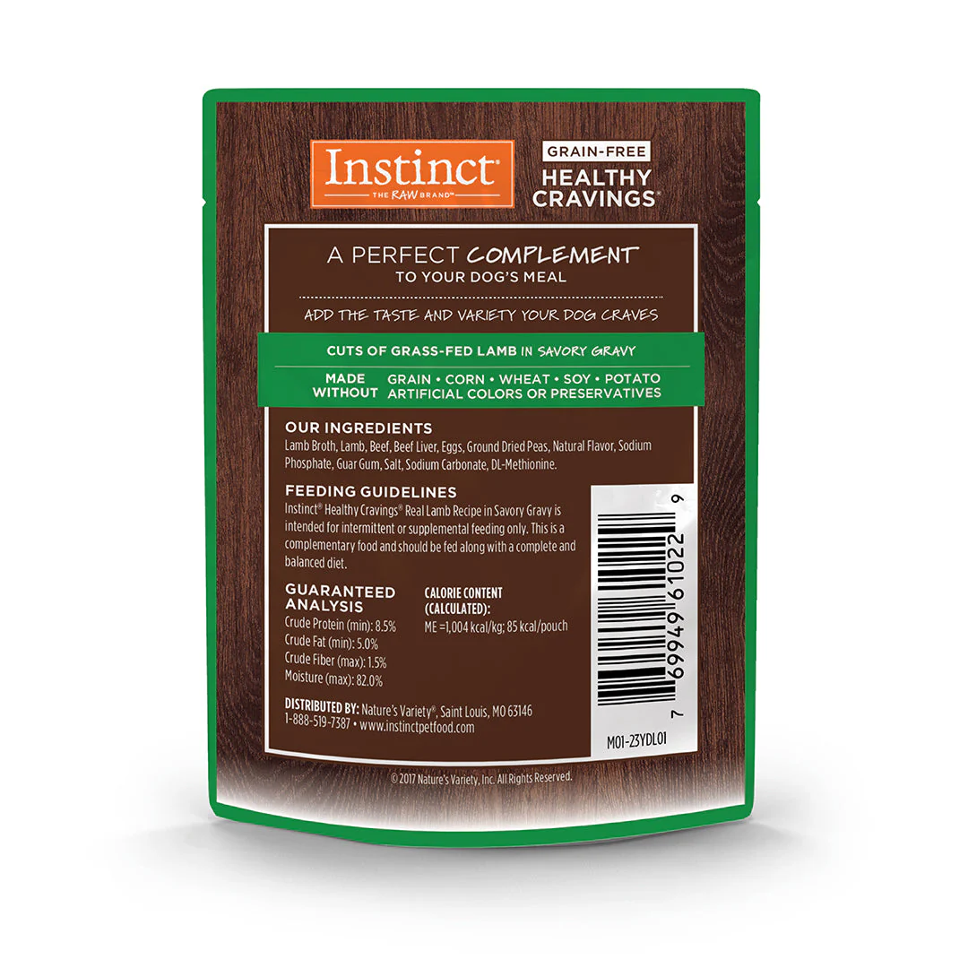Instinct Healthy Cravings de Cordero para Perro 85 g - Image 2