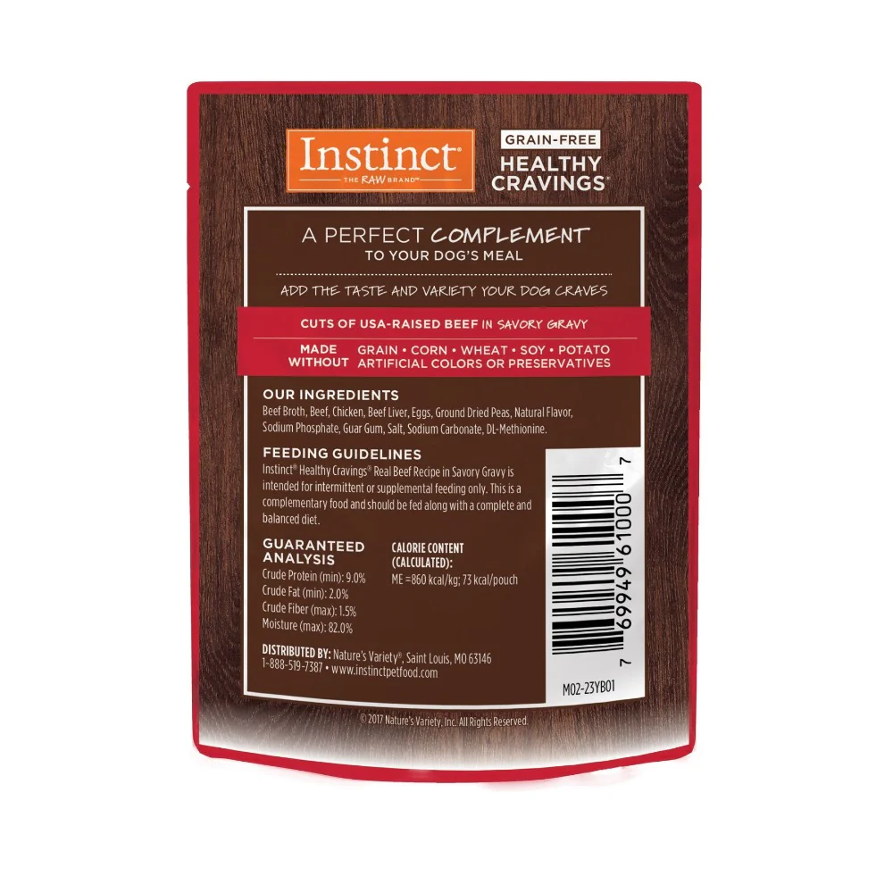 Instinct Healthy Cravings de Res para perro – 85g - Image 2