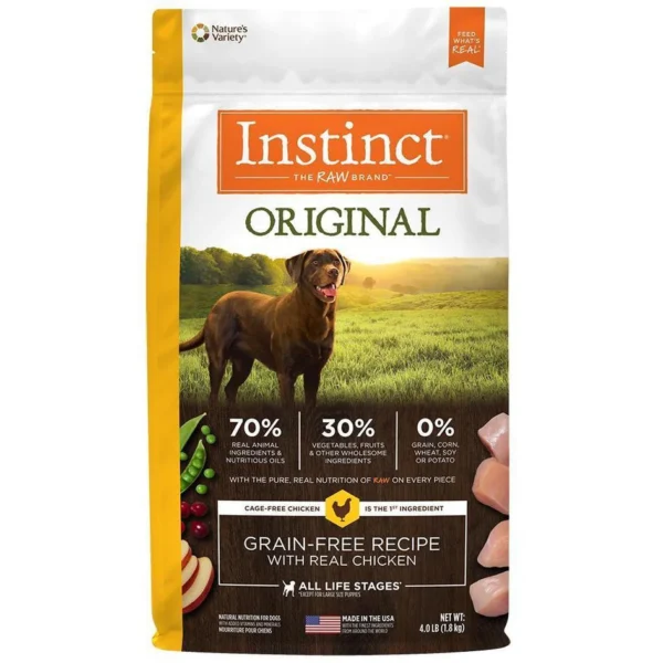 Instinct Pollo alimento sin granos para perros adultos