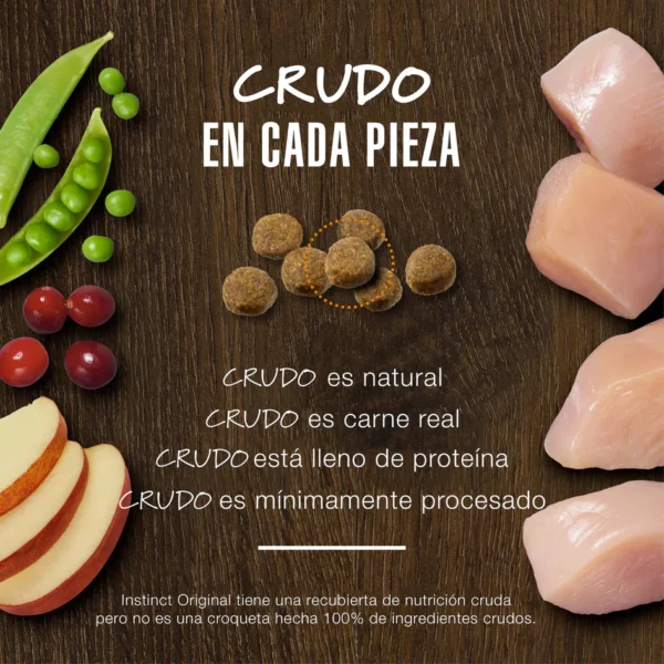 Alimento sin granos para perros adultos – Instinct Pollo | Natural y nutritivo en 1.8 kg y 10.2 kg - Image 4