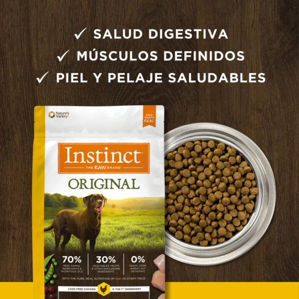 Alimento sin granos para perros adultos – Instinct Pollo | Natural y nutritivo en 1.8 kg y 10.2 kg - Image 6