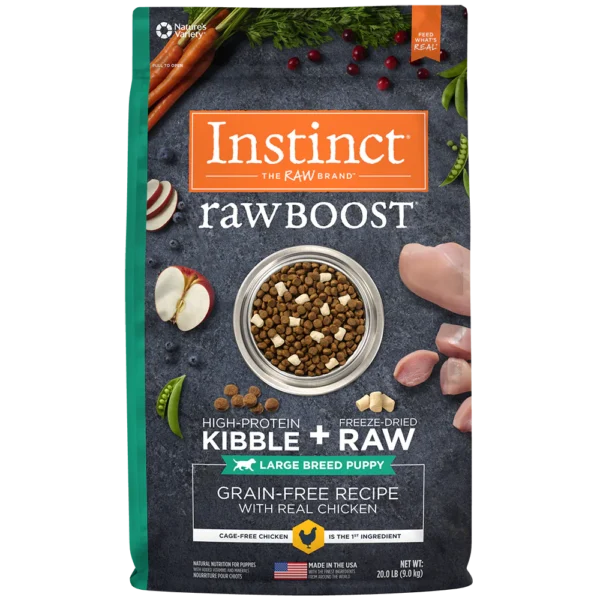 Instinct Raw Boost Cachorros Razas Grandes
