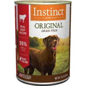 instinct comida húmeda de res para perros
