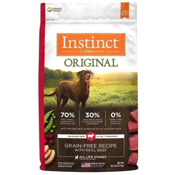 Instinct Original Res para perros
