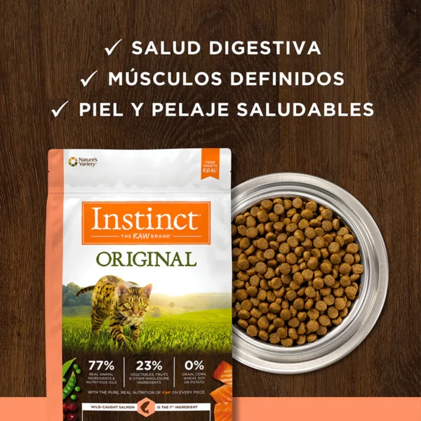 Instinct Raw Boost Salmón para gatos | 2kg y 4.5kg - Image 6