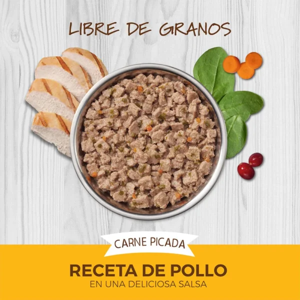 Minced Cup de Pollo Picado de 3.5 oz para gato - Image 3