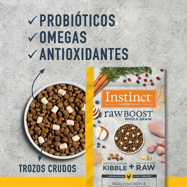 Instinct Raw Boost de Pollo con Granos y Arroz Integral | Nutrición Premium para Perros - Image 6