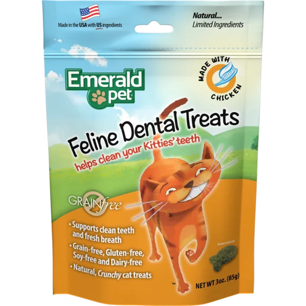Premios dentales para gatos sabor pollo