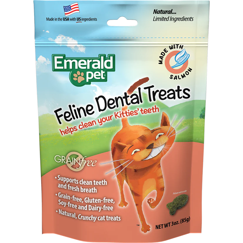 premios dentales para gatos sabor salmón